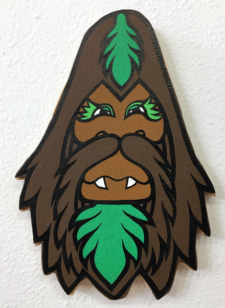 Bigfoot Speaking Eyes