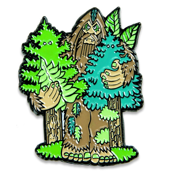 Bigfoot Full Body Enamel Pin