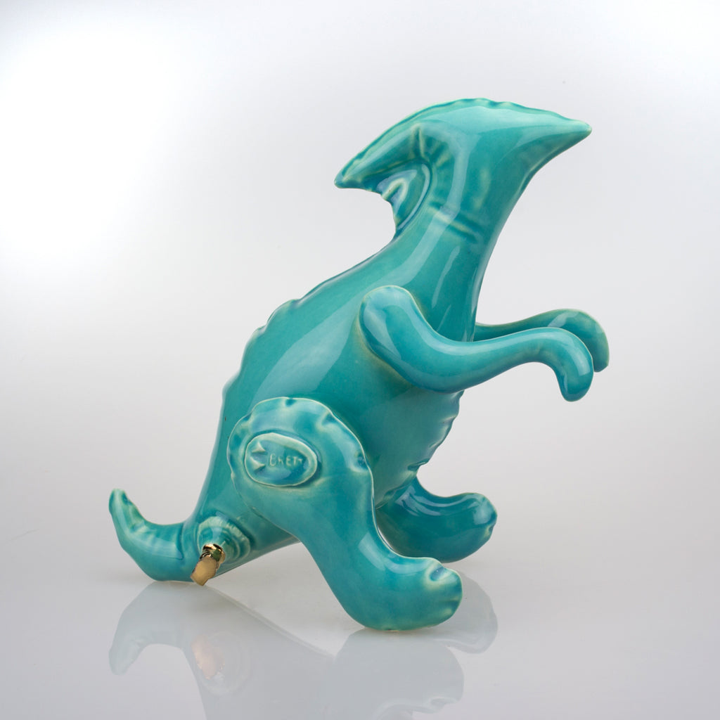 Brett Kern "Inflatable Parasaurolophus" (Turquoise)