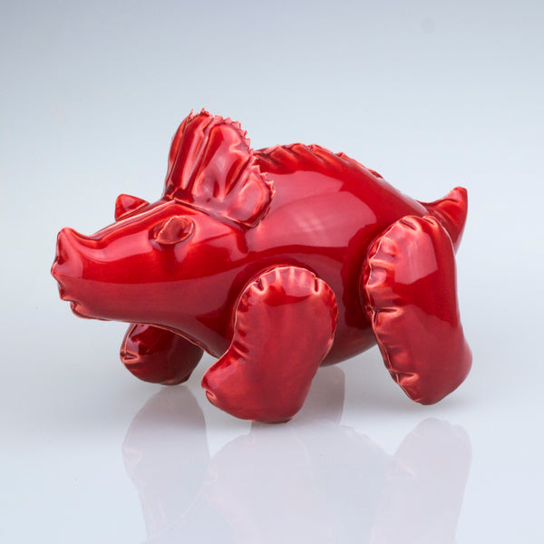 Brett Kern - "Inflatable Triceratops" (Red)