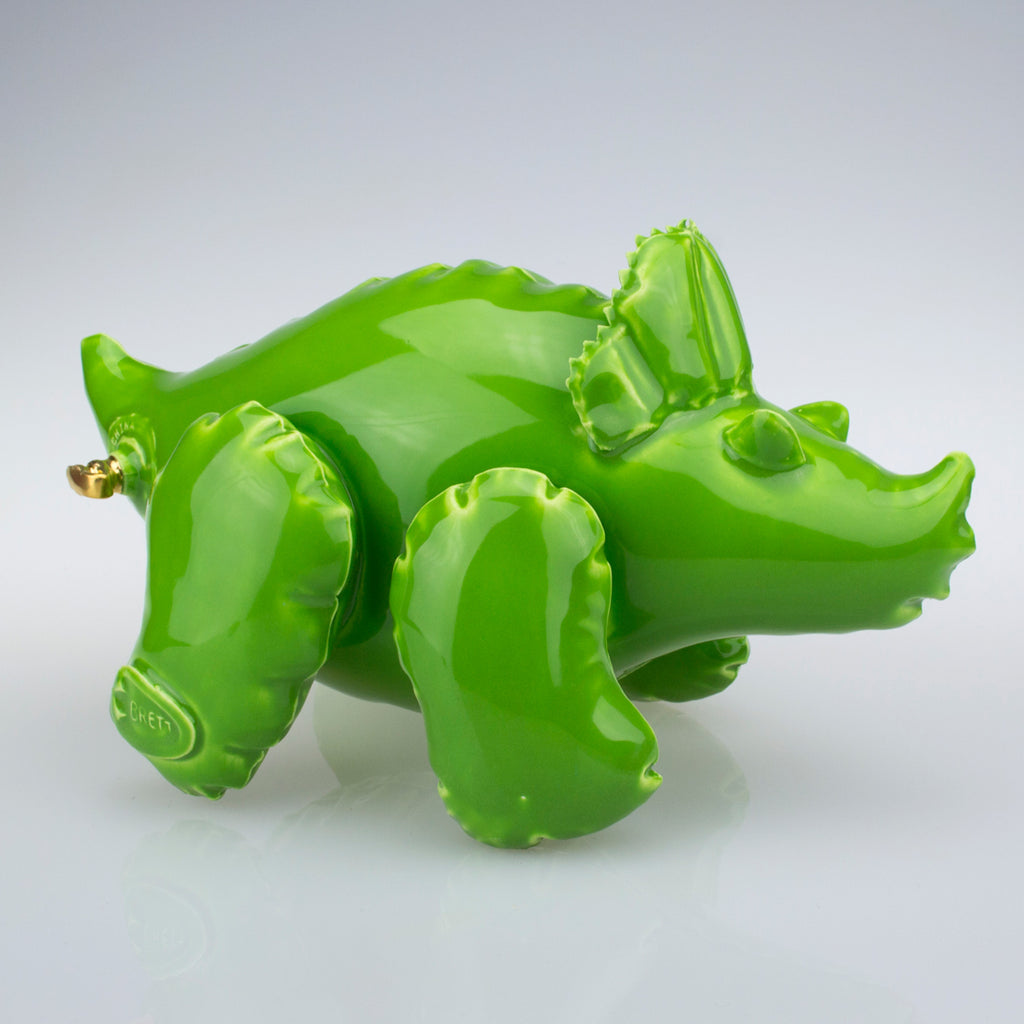 Brett Kern "Inflatable Triceratops" (Green)