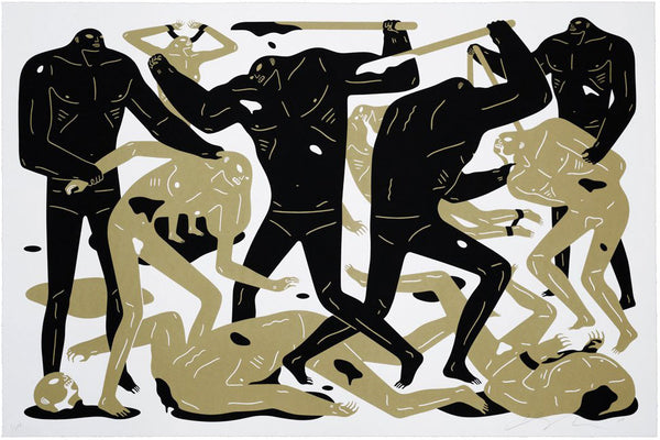 Cleon Peterson "Between Man And God" (White)