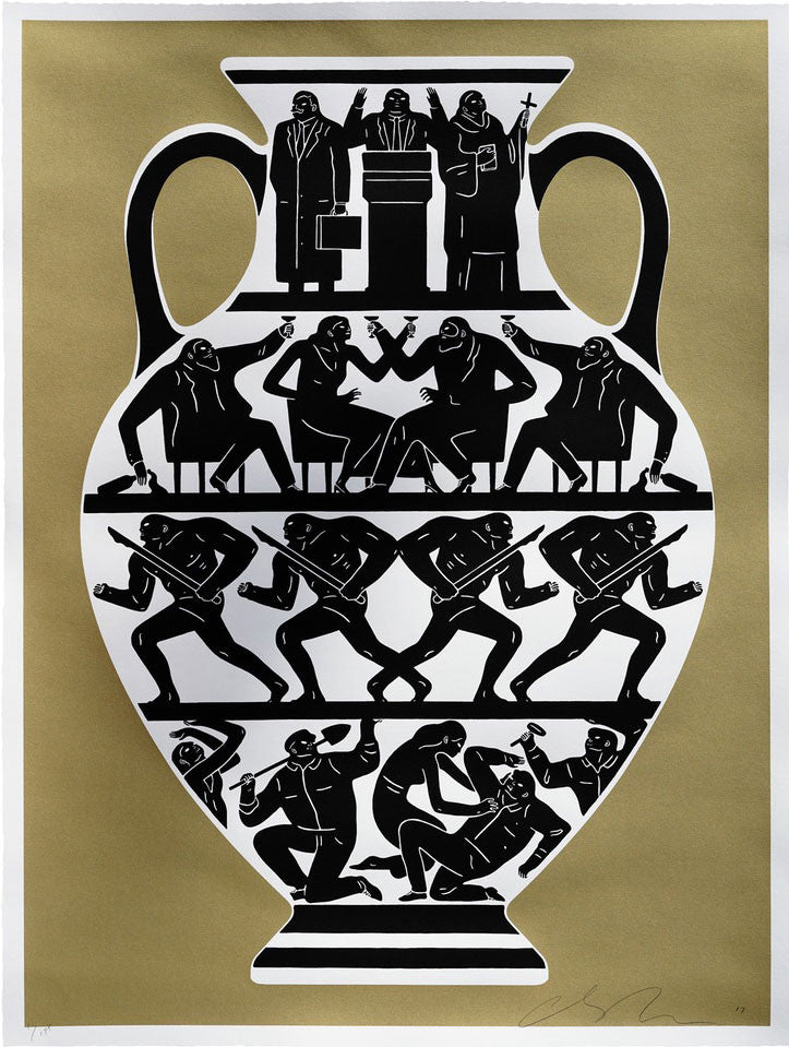 Cleon Peterson Trump 2017 Gold