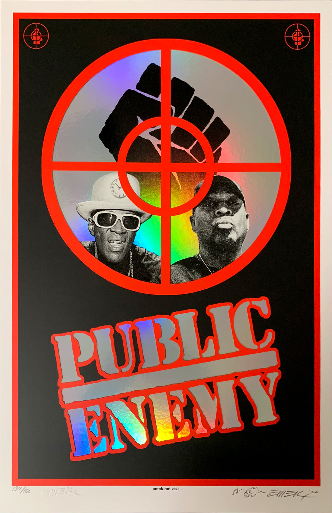 PUBLIC ENEMY フレーム付きポスター PUBLIC ENEMY フレーム付きポスター