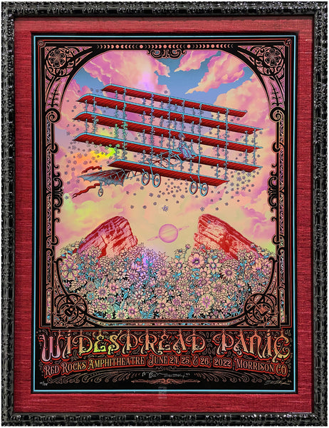 EMEK "Widespread Panic" (Red Rocks 2022) Print