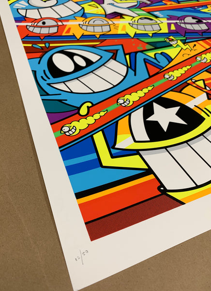 El Pez "Happy Pop" Print