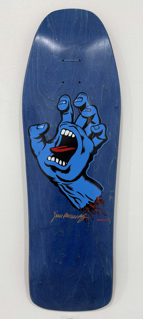 Jim Phillips – Screaming Hand Skateboard Deck