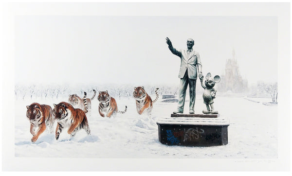 Josh Keyes “A Whole New World” Print