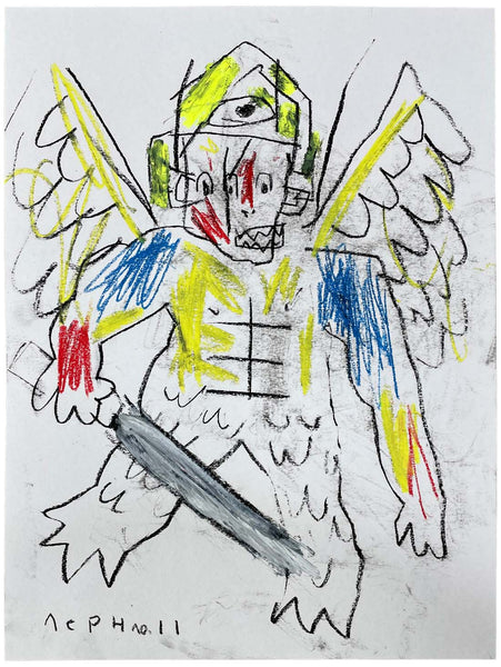 Julio Alejandro - "Nephilim" Drawing #11