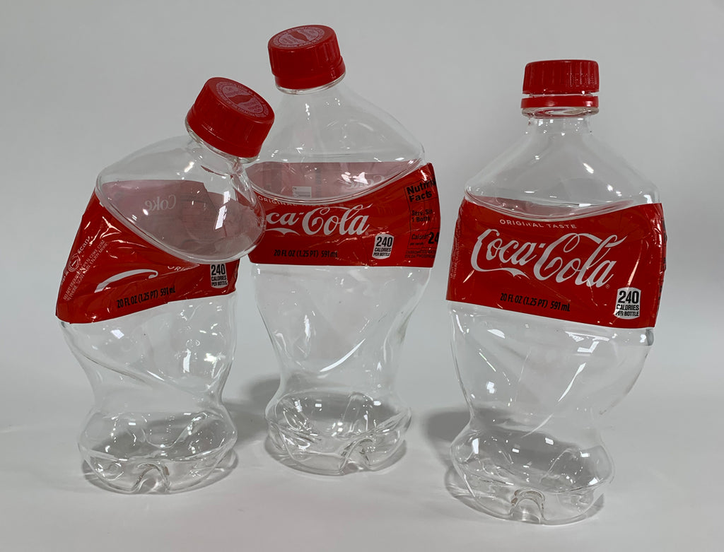 Empty Cola Empty Coke Plastic Bottle