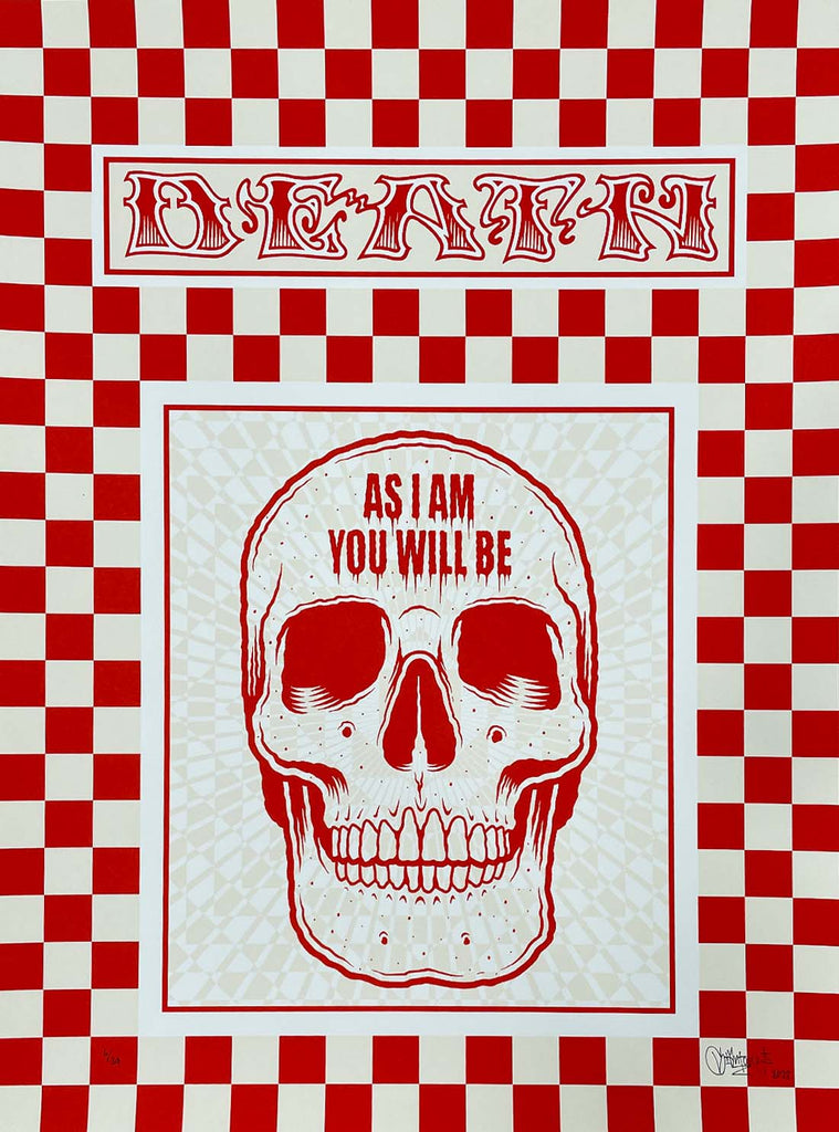 Mike Giant "Death" Limited Edition Prints