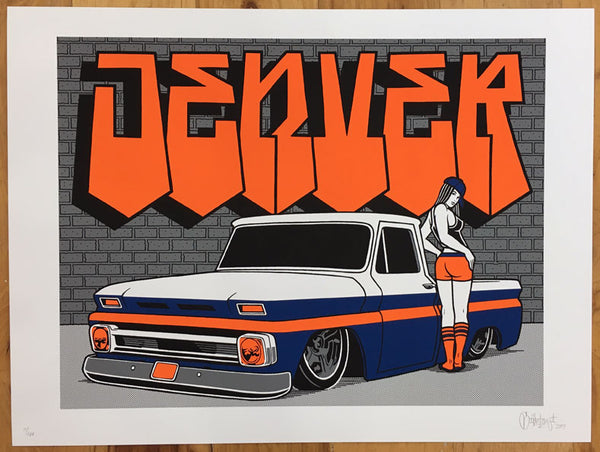 Mike Giant "Denver Style" Print