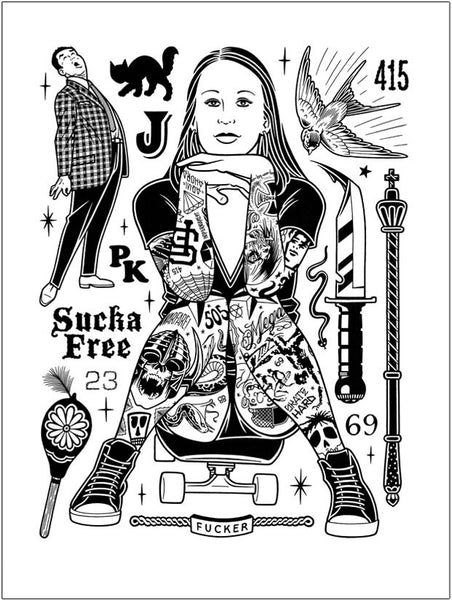 Mike Giant - Sucka Free Print - Archive