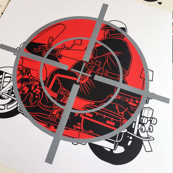 Mike Giant "Fat Cop" Print