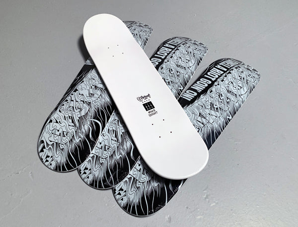 Mike Giant "Burn Hollywood Burn" Skateboard Deck