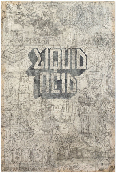 Mike Giant - "Liquid Acid" Collage Panel