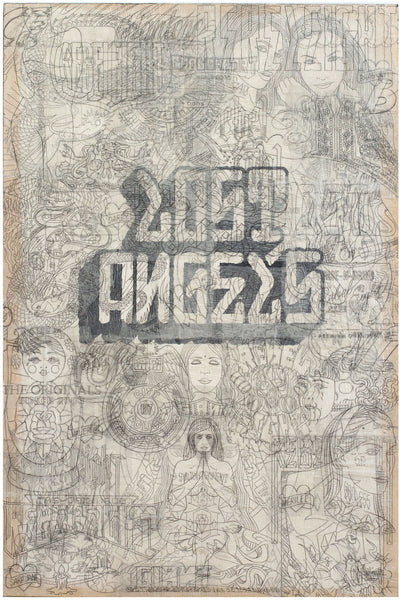 Mike Giant - "Lost Angels" Collage Panel