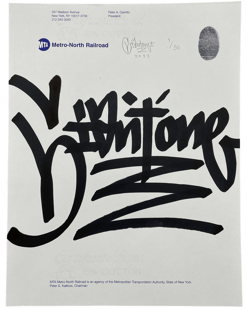Mike Giant "MTA Tag"