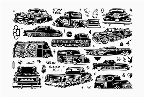 Mike Giant "The Low Life" Print (Archive)