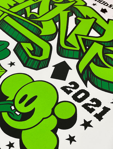 Mike Giant "Wildstyle" Print