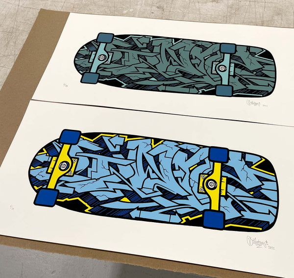 Mike Giant "Semi Wild" Prints