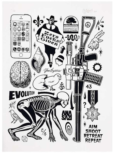 Mike Giant "Evolution" Print