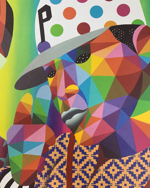 Okuda "Public Enemy" Print