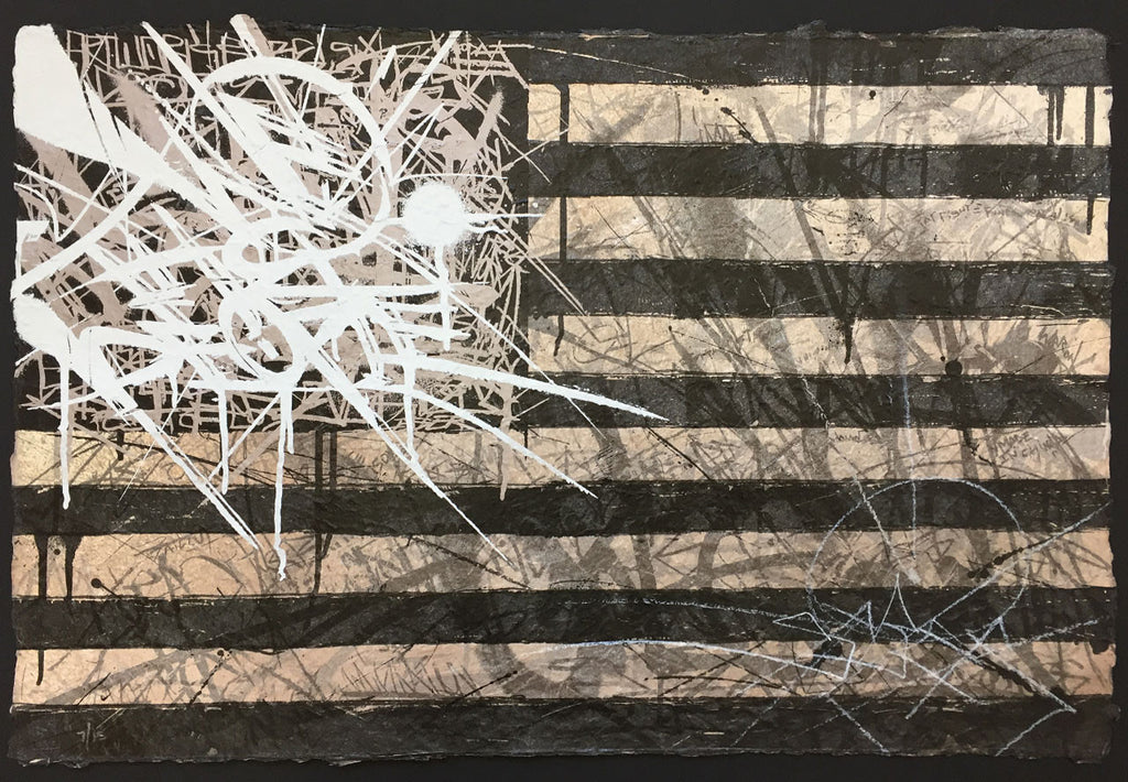 SABER - Flag 2010 (Black/White)