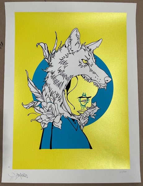 Sam Flores "Desert Dog" Print