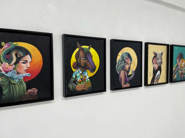 Sam Flores "Year of The Pig" Painting