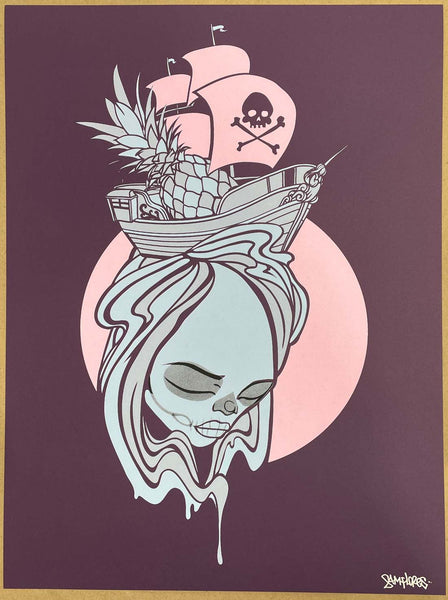 Sam Flores "Tiki Aquarius" Print