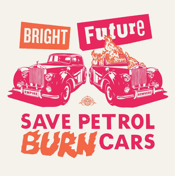 Shepard Fairey "Bright Future" Large Format (Pink/Orange)