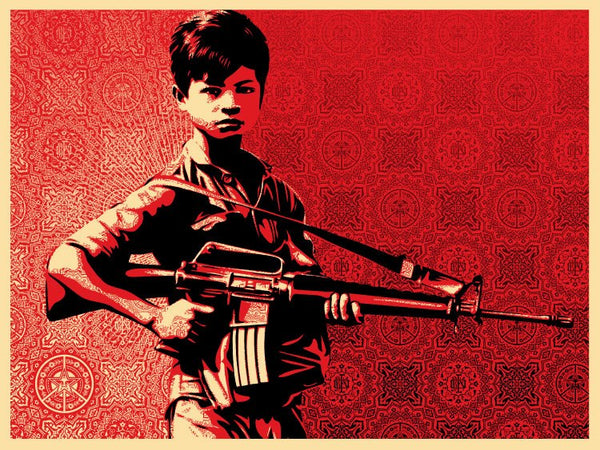 Shepard Fairey "Duality of Humanity 4"