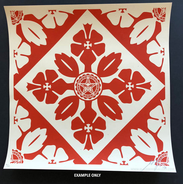 Shepard Fairey "Floral Pattern" Set