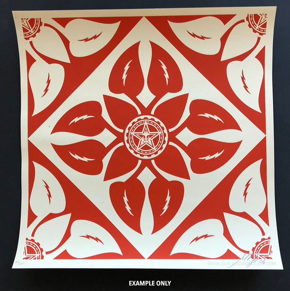 Shepard Fairey "Floral Pattern" Set