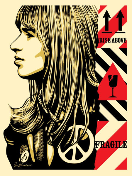 Shepard Fairey "Fragile Peace"