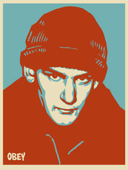 Shepard Fairey "Ian Mackaye"