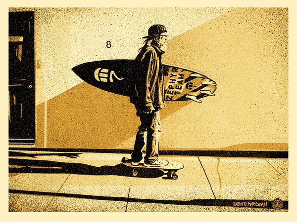 Shepard Fairey "Jeff Ho Zephyr" (Gold)