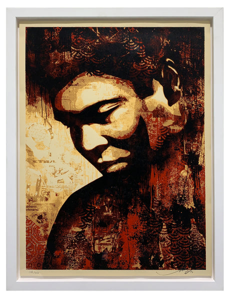 Shepard Fairey "Ali Canvas" (Framed)