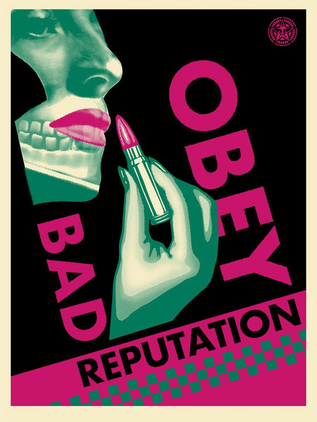 Shepard Fairey "Bad Reputation" (Black)