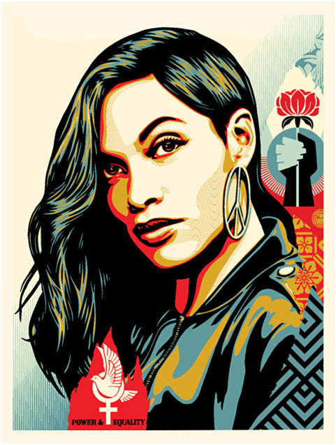 Shepard Fairey "Power & Equality" (Dove)