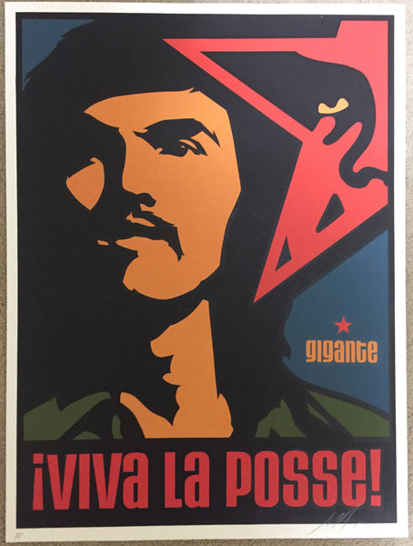 Shepard Fairey "Viva La Posse"