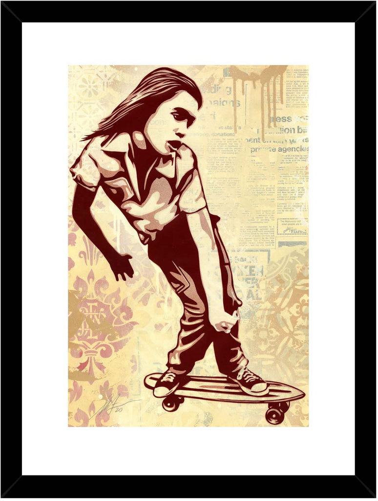 Shepard Fairey "Styles Change, Styles Endure" (Rubylith)