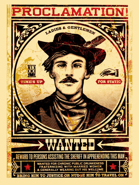Shepard Fairey "Travel On"