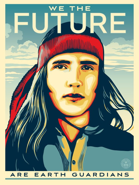Shepard Fairey "We The Future" (Are Earth Guardians)
