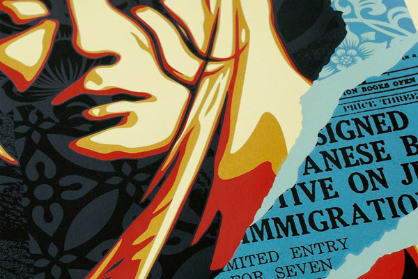 Shepard Fairey "Welcome Visitor" Large Format