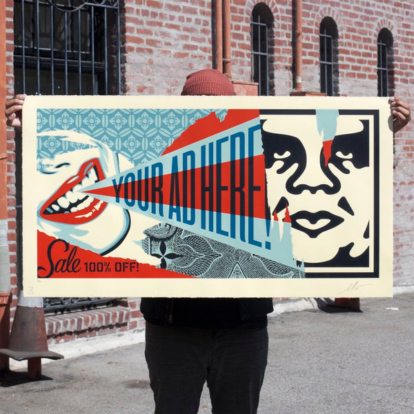 Shepard Fairey "Your Ad Here" Large Format