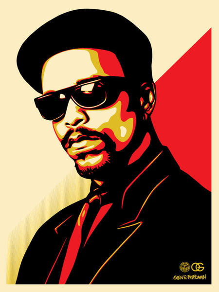 Shepard Fairey "Ice T OG" (Red)