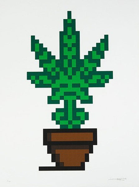 Space Invader "Hollyweed" (Brown)