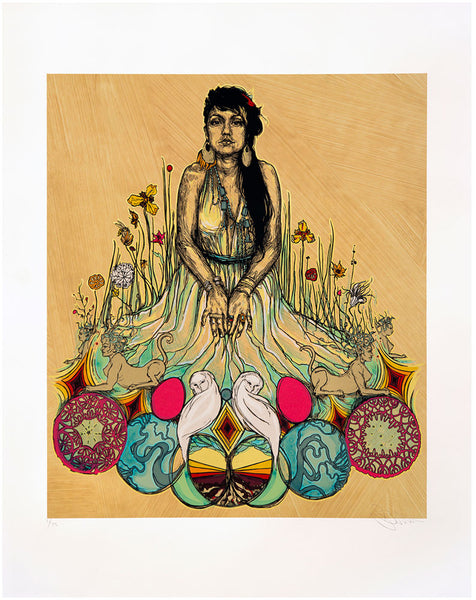Swoon "Moni And The Sphinx" Print